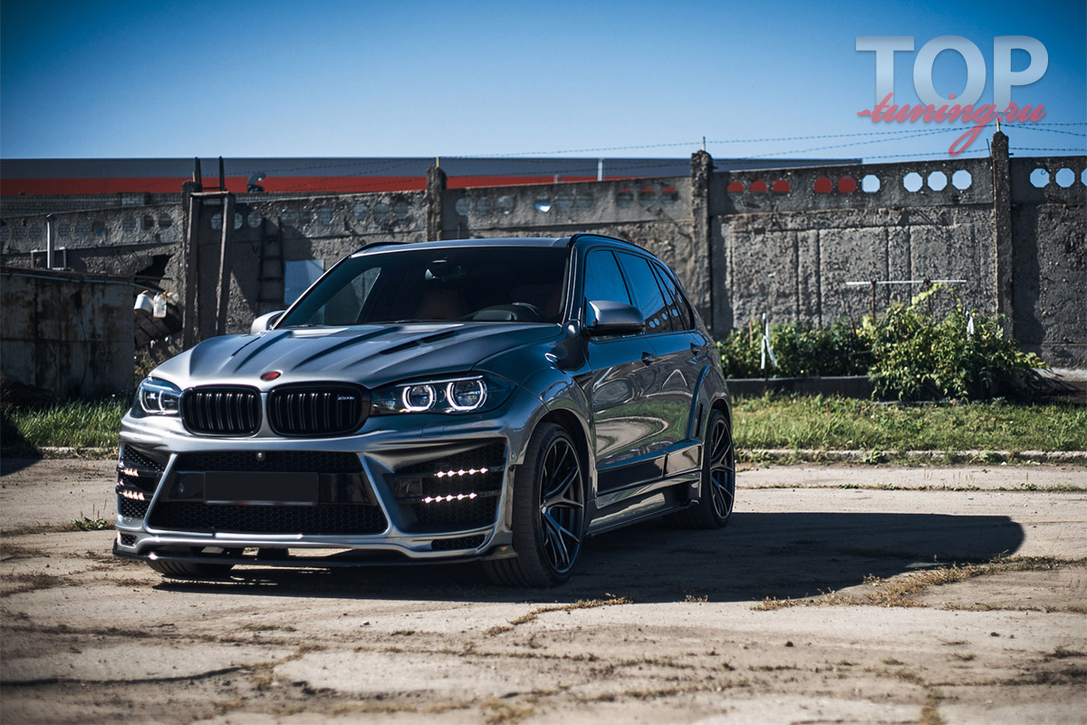 ТЮНИНГ БМВ Х5 Ф15 / Х5М Ф85  АЭРОДИНАМИЧЕСКИЙ ОБВЕС TCR-II