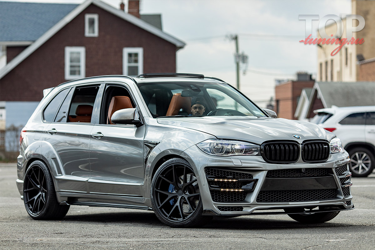 ТЮНИНГ БМВ Х5 Ф15 / Х5М Ф85  АЭРОДИНАМИЧЕСКИЙ ОБВЕС TCR-II