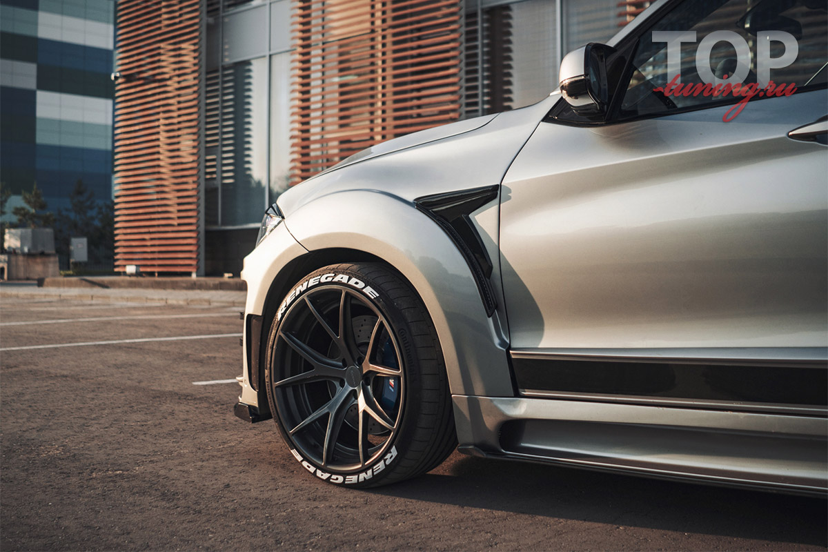 ТЮНИНГ БМВ Х5 Ф15 / Х5М Ф85  КОМПЛЕКТ ДЛЯ РАСШИРЕНИЯ КУЗОВА - ОБВЕС TCR-II