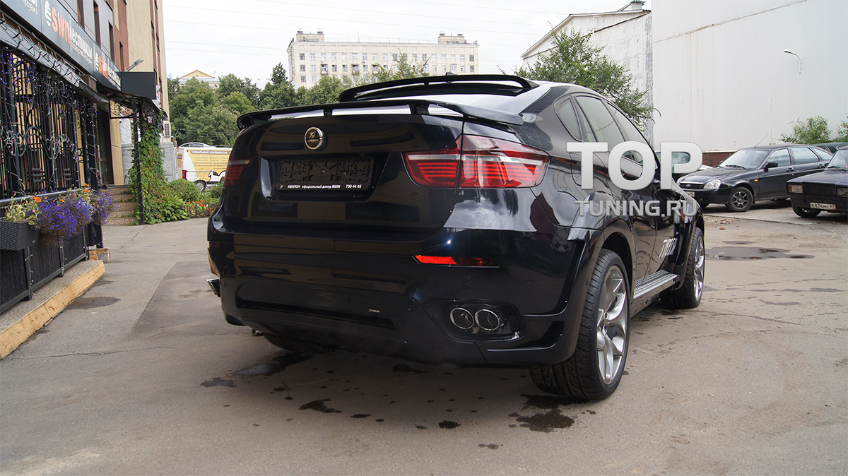  955 Спойлер багажника - Обвес HM Tycoon EVO M на BMW X6 E71