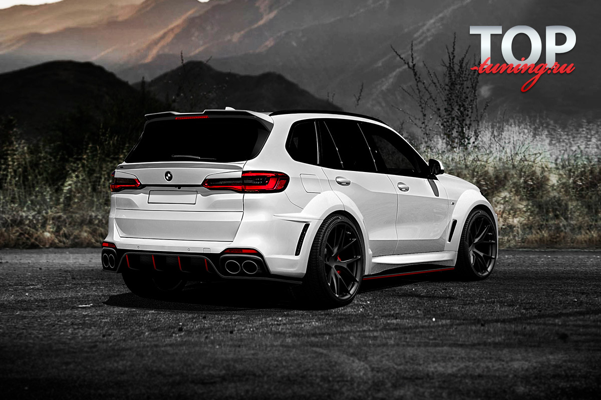 9563 Пакет Carbon для BMW X5 G05 в обвесе Crusader