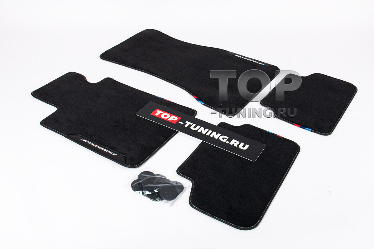 ОРИГИНАЛЬНЫЕ АКСЕССУАРЫ ДЛЯ САЛОНА BMW АВТОМОБИЛЬНЫЕ КОВРИКИ M PERFORMANCE ДЛЯ BMW G30 / G31 / F90 M5 ВЕЛЮРОВЫЕ / ЦЕНА ЗА КОМПЛЕКТ / КОМПЛЕКТ ИЗ 4 КОВРИКОВ 