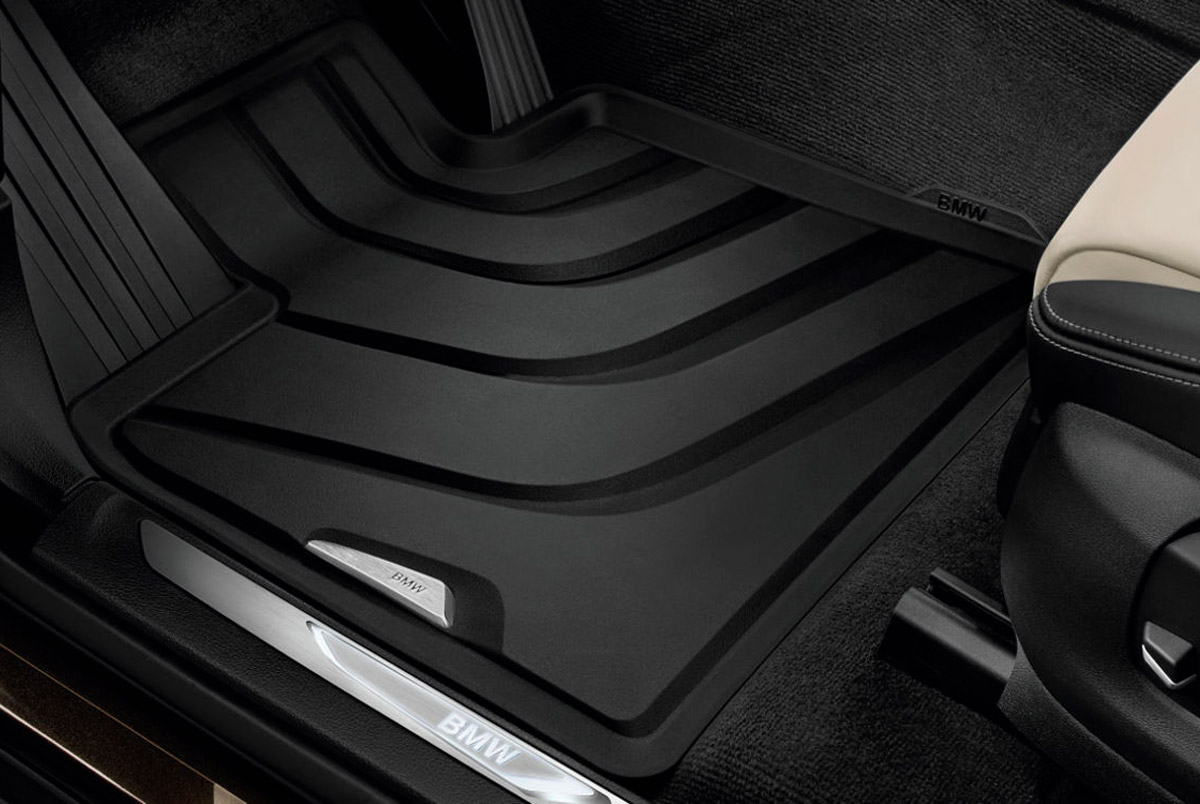 ОРИГИНАЛЬНЫЕ АКСЕССУАРЫ ДЛЯ САЛОНА BMW ВСЕПОГОДНЫЕ АВТОМОБИЛЬНЫЕ КОВРИКИ ДЛЯ X5 F15 / X6 F16 КОМПЛЕКТ ПЕРЕДНИХ / ОРИГИНАЛ / ЦЕНА ЗА КОМПЛЕКТ / АРТ. 51472458439