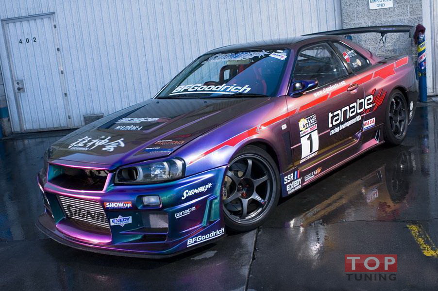 Skyline r34 наклейки