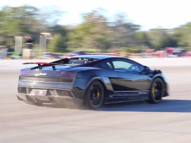 2000-сильный Lamborghini Gallardo устанавливает мировой рекорд