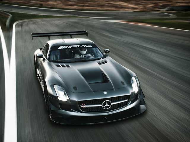 Mercedes-Benz выпустил тизер AMG GT GT3 до Женевы
