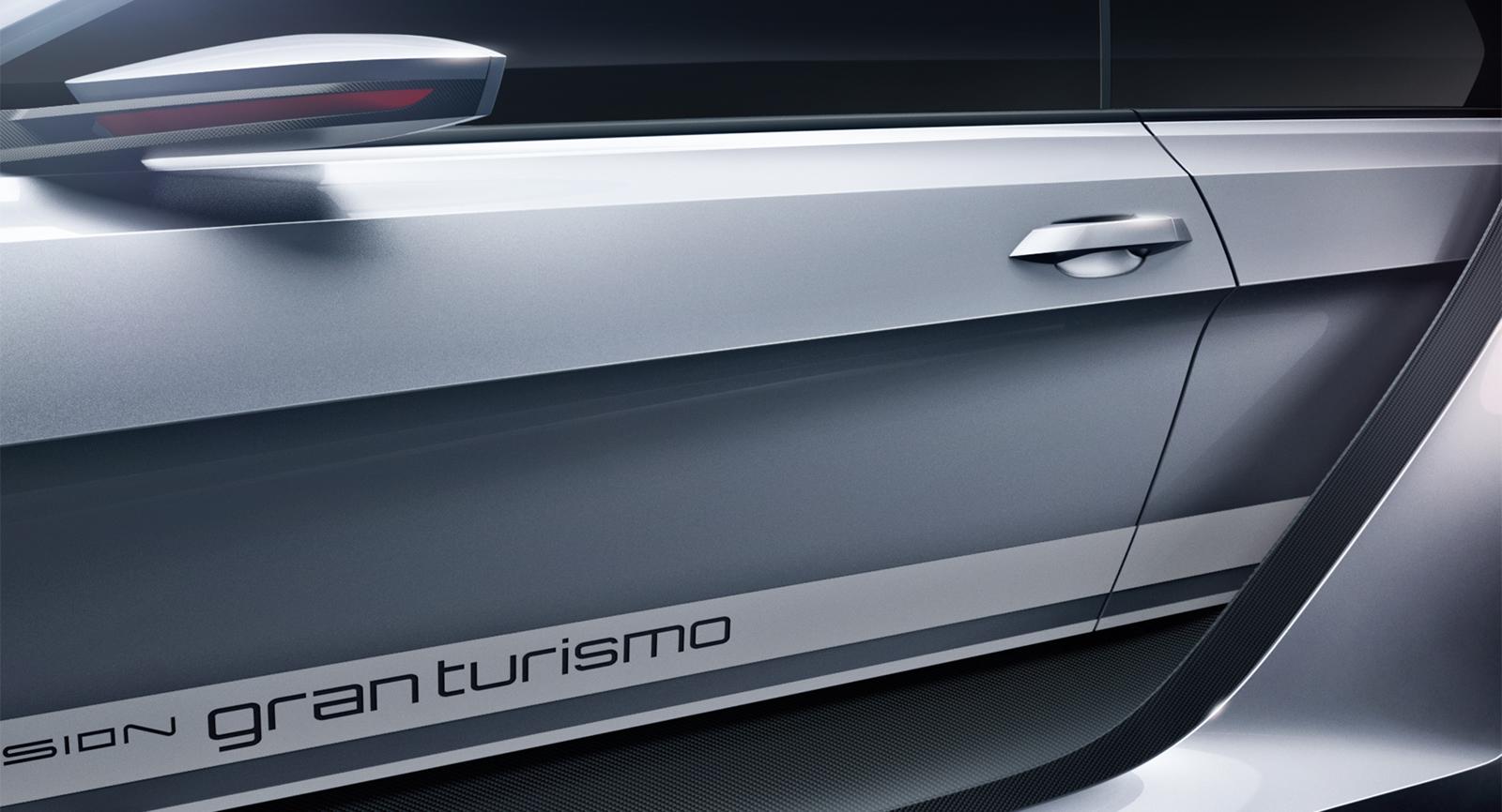 Volkswagen выпустил множество изображений и даже видео предстоящего GTI Supersport Vision GranTurismo Concept. Автомобиль сделан на основе GTI Roadster Vision Gran Turismo, который был представлен в прошлом году в гоночном симуляторе, Gran Turismo 6.