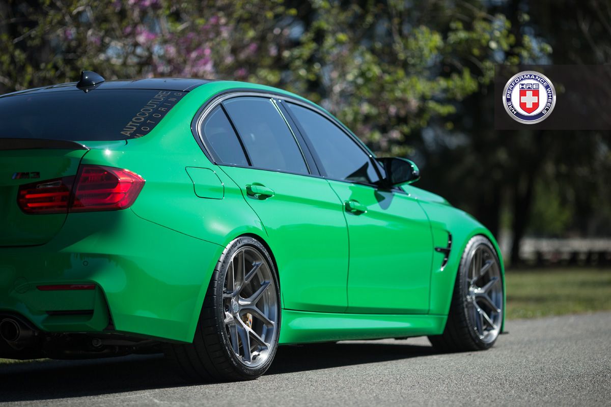 BMW f30 Green