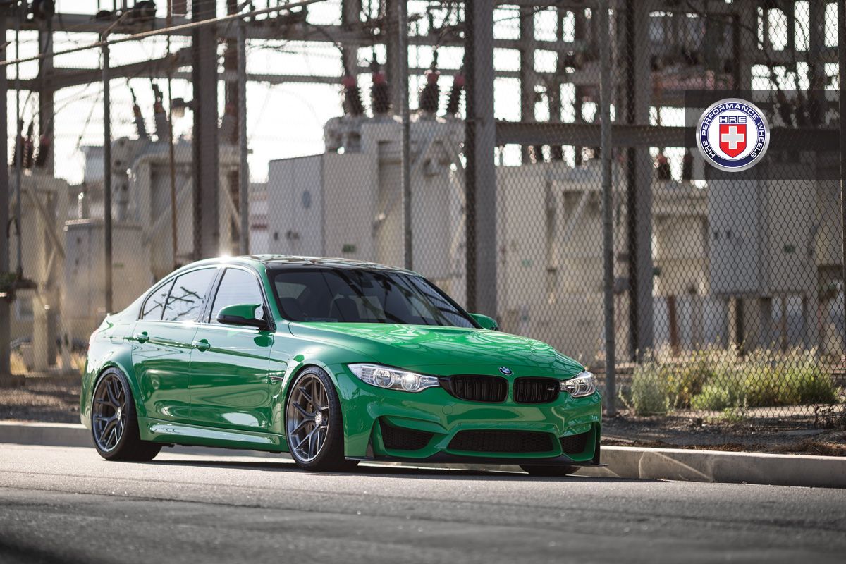 BMW f30 Urban Green