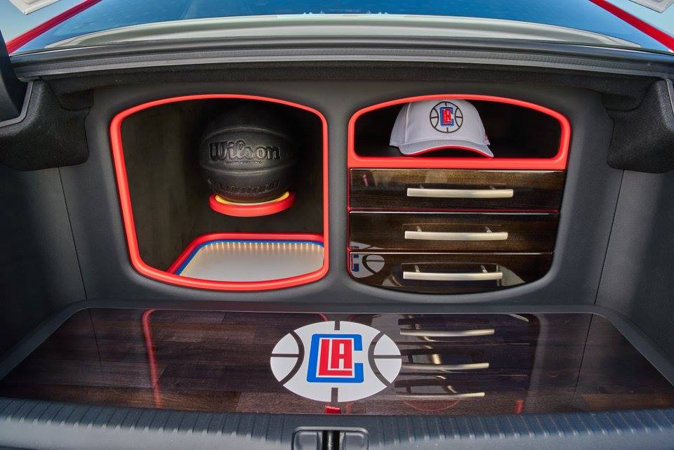 Lexus выпустил баскетбольный RC F LA Clippers Edition