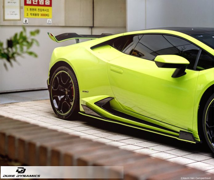 Тюнинг Lamborghini Huracan Aero Kit от Duke Dynamics