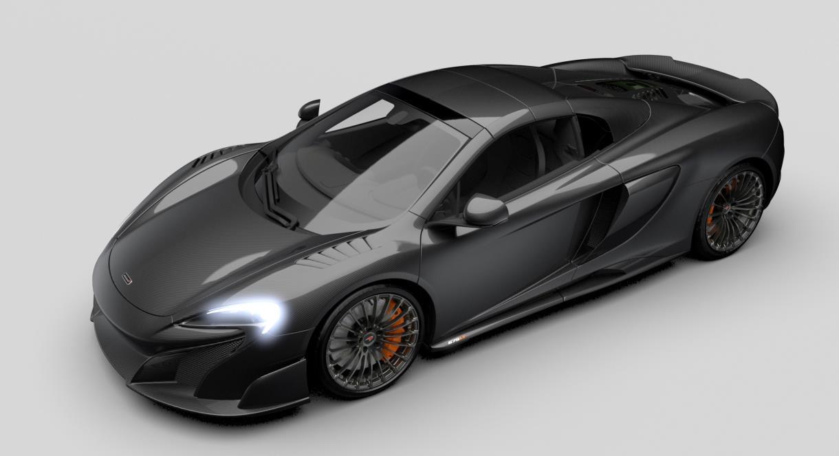 McLaren показал 675LT Spider MSO Carbon Series