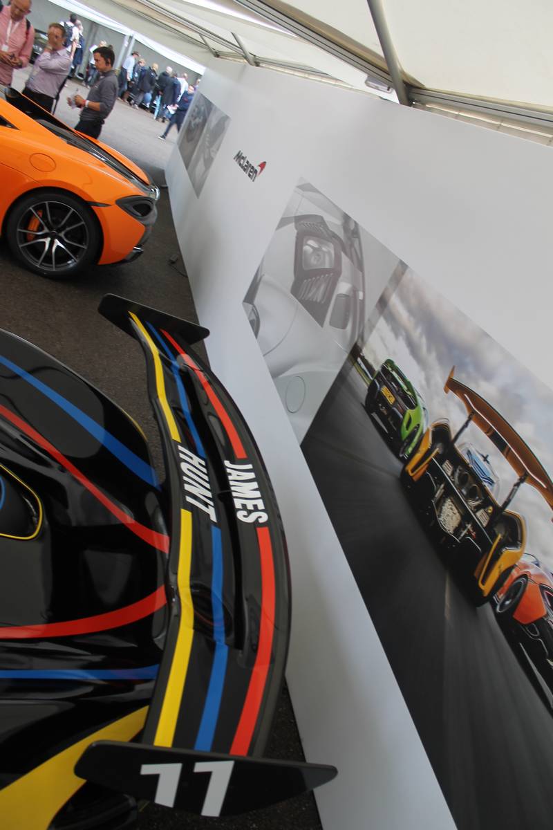 McLaren показал в Гудвуде P1 GTR James Hunt Edition