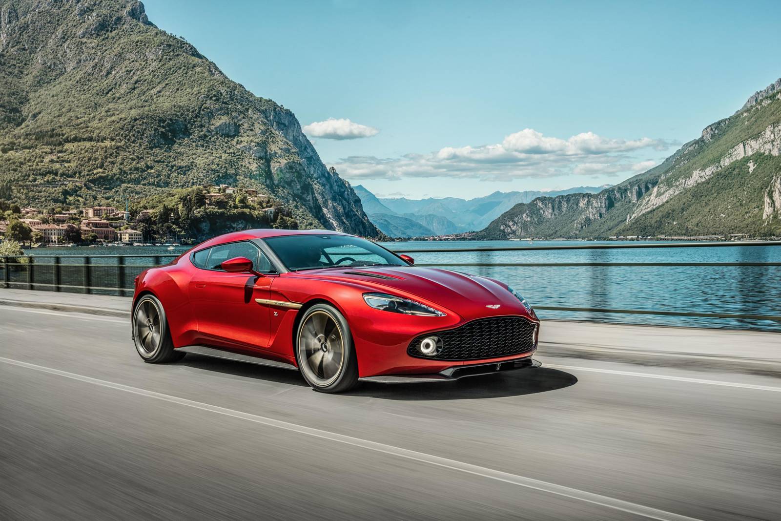 Aston Martin показал рабочую версию 2017 Vanquish Zagato