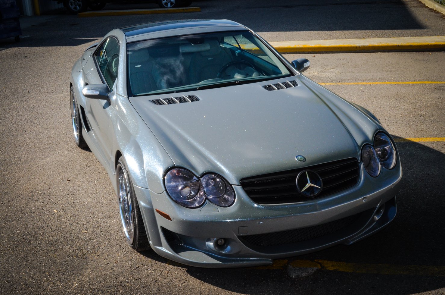 Mercedes sl55 AMG фары