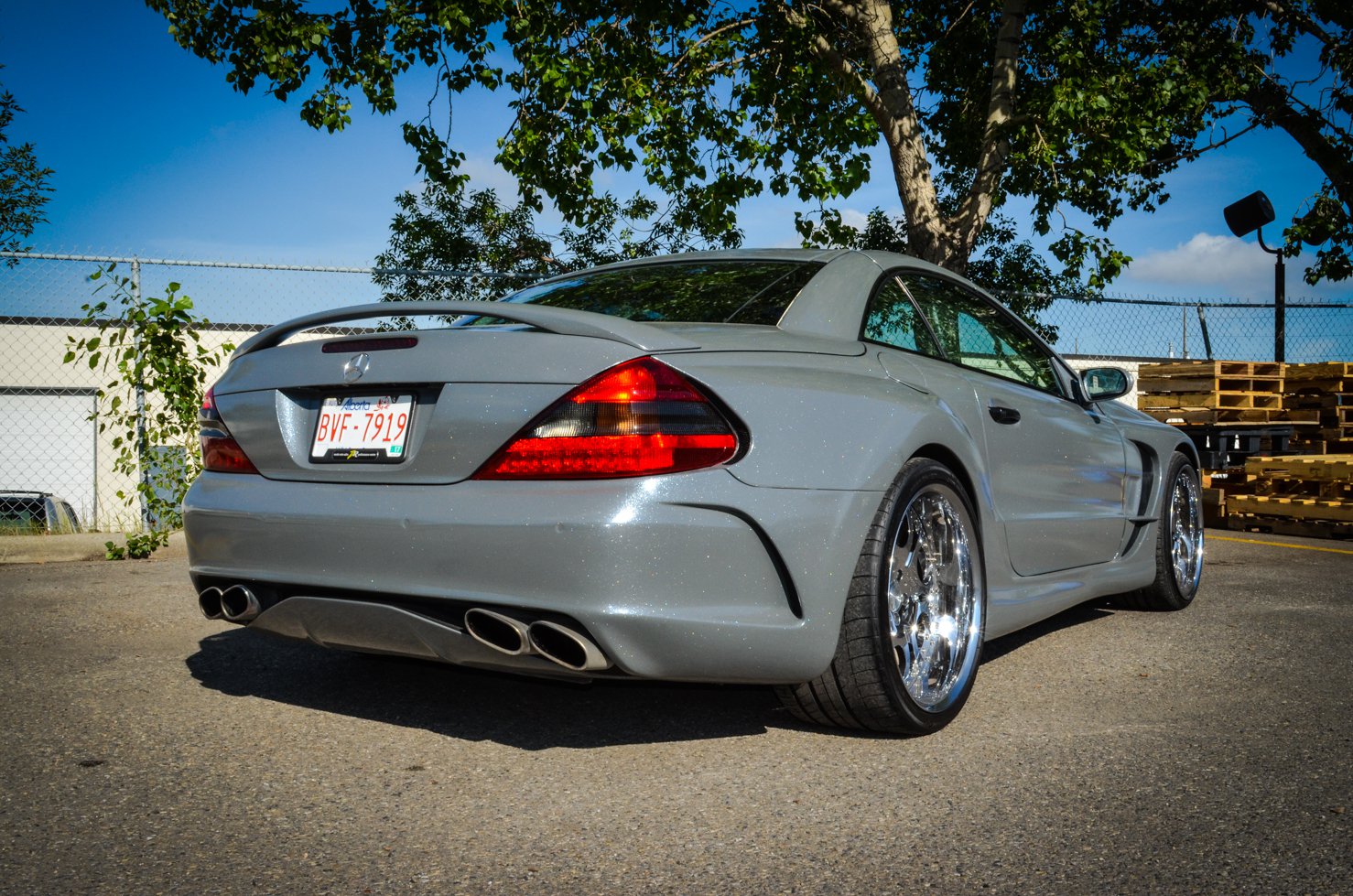 Mercedes SL 55 AMG Exhaust