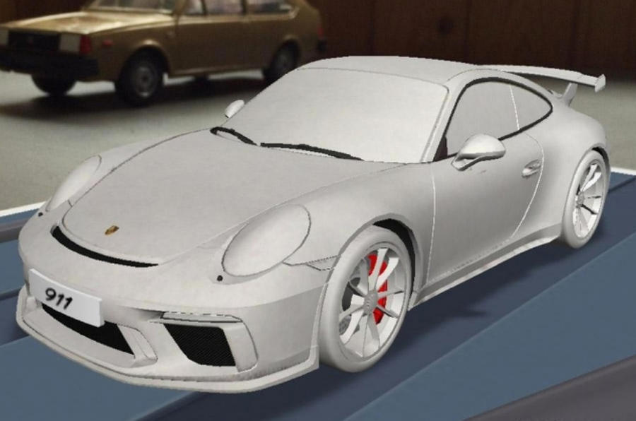 Первые изображение обновленного 2017 Porsche 911 GT3