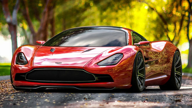 Среднемоторный Aston Martin V8 станет конкурентом Ferrari 