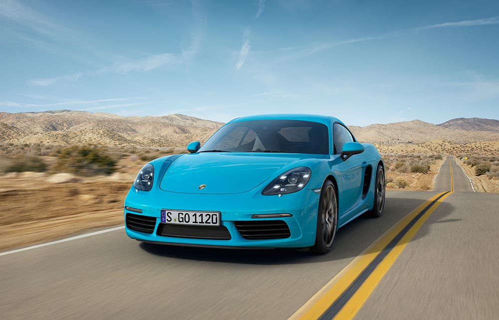 Более дешевый и менее мощный Porsche 718 Boxster Cayman будет запущен в Китае