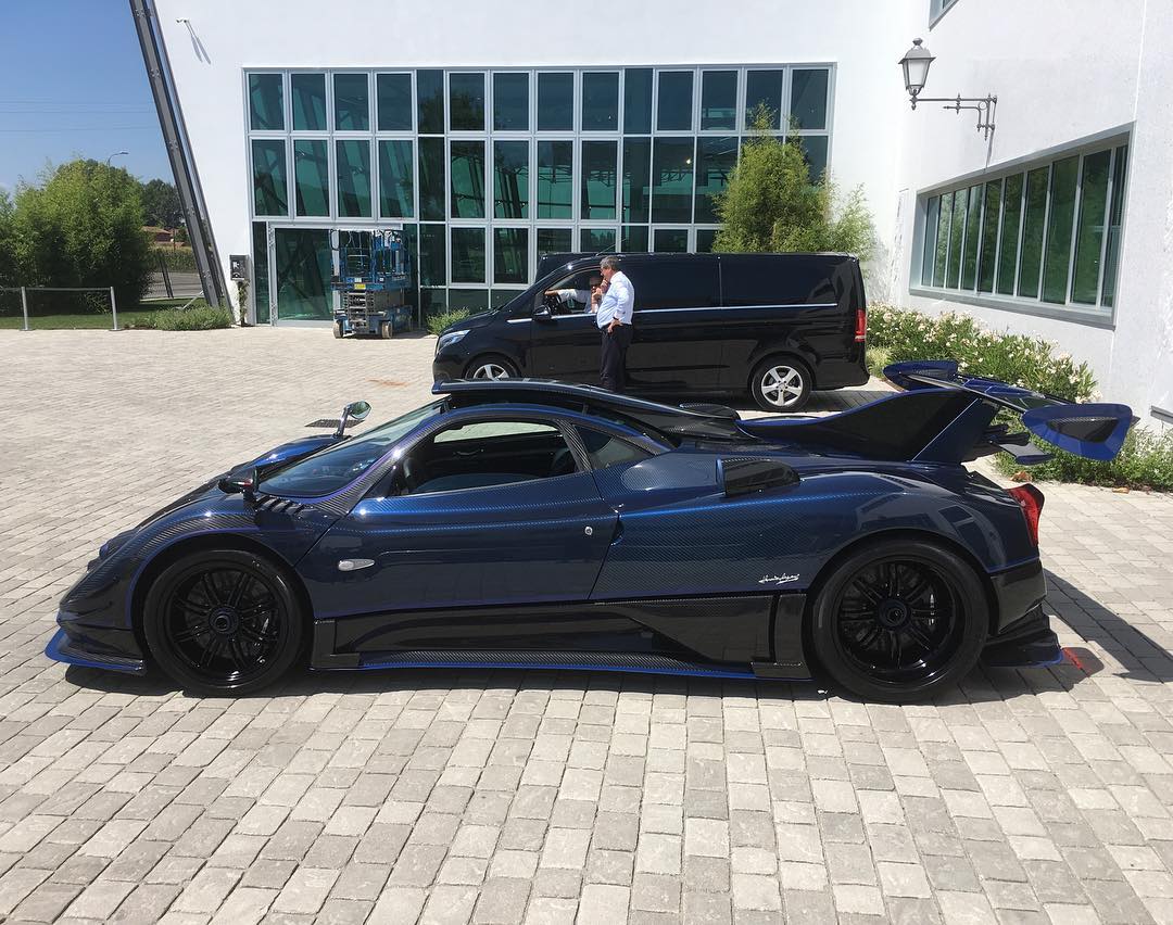 Еще один уникальный Pagani Zonda от Mileson