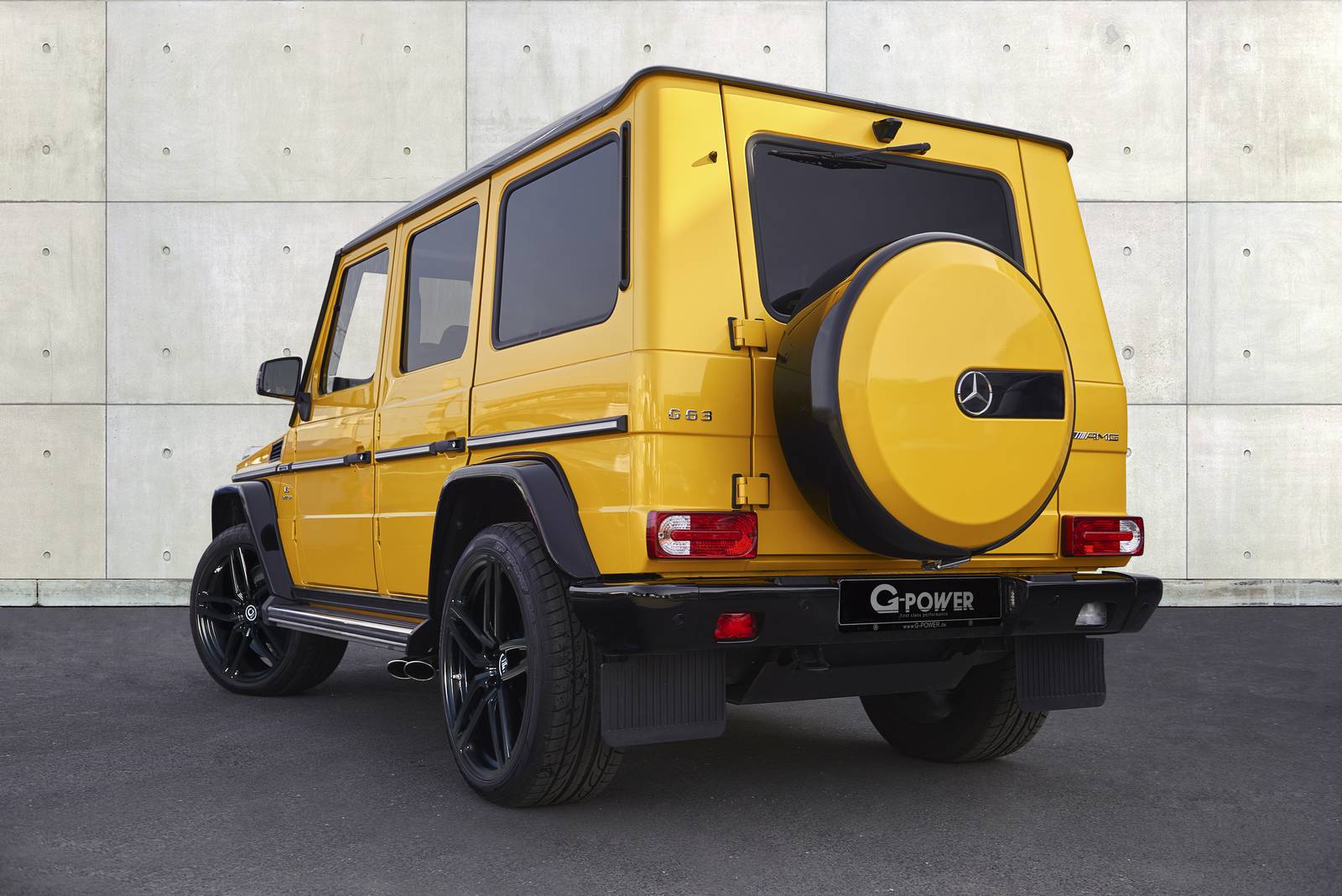 Mercedes Benz G63 AMG с 645 л.с. от G-Power