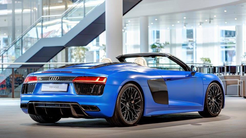 Карбоновые диски на Audi r8