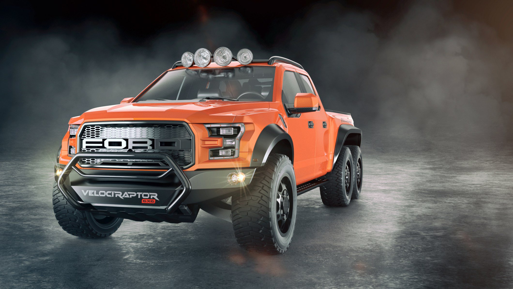 600 л.с. Hennessey VelociRaptor 6x6 оценен в 295000 долларов