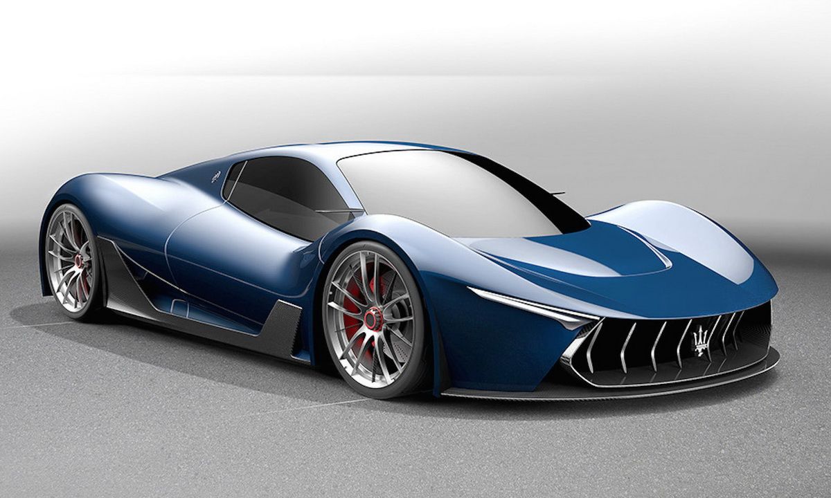 Концепт Maserati MC-63 на основе Ferrari LaFerrari