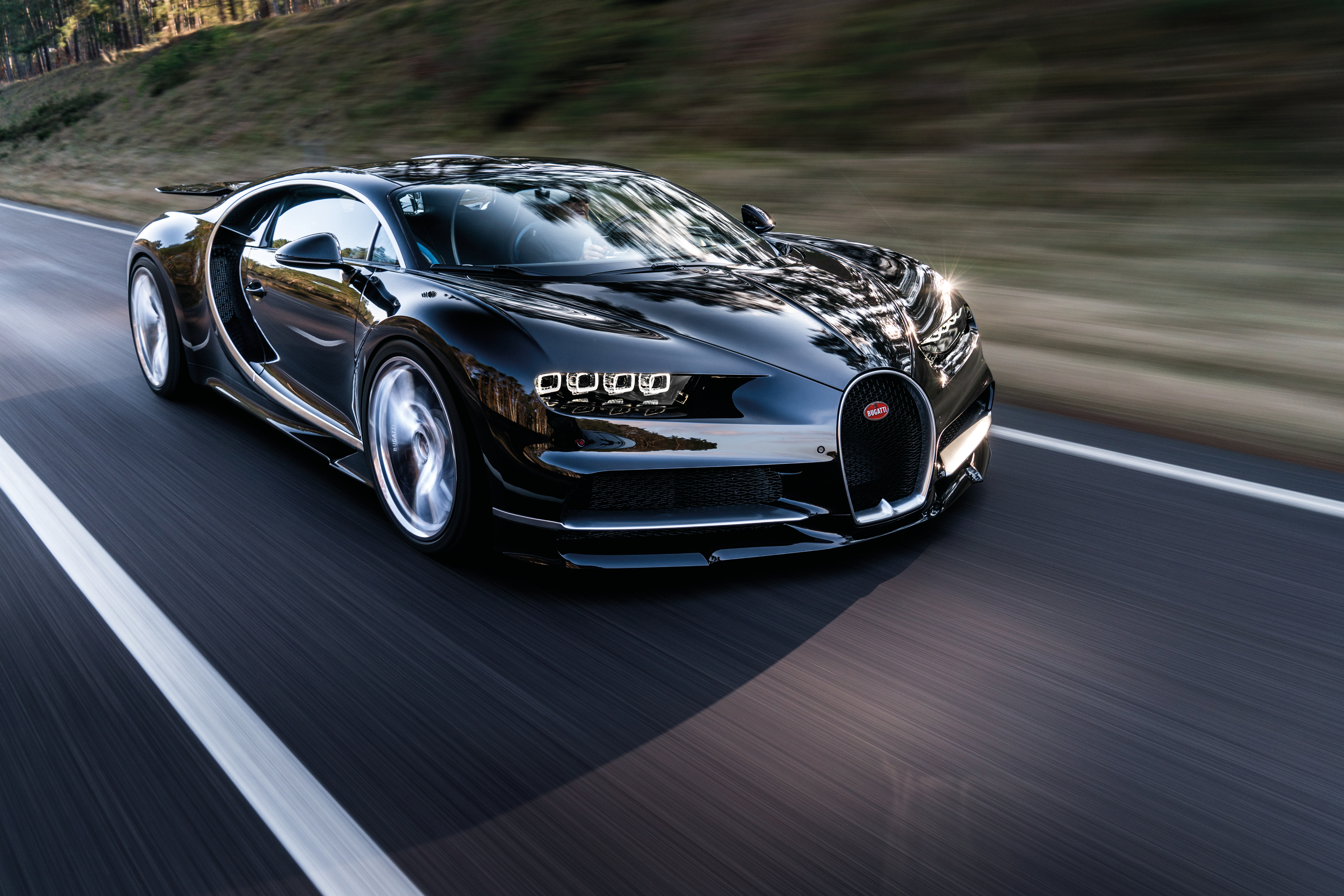 Видео Bugatti Chiron - тестирование в Долине смерти