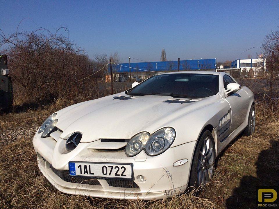 Mercedes-Benz SLR McLaren был забыт в Чехии