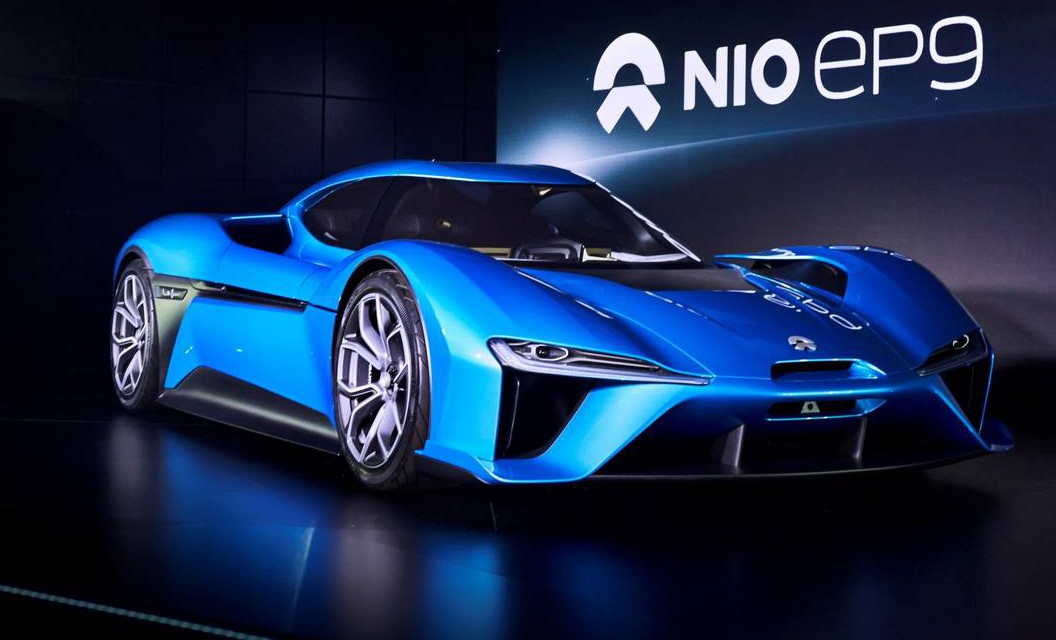Электрокар NIO EP9 Electric Car установил новый рекорд Нюрбургринга.