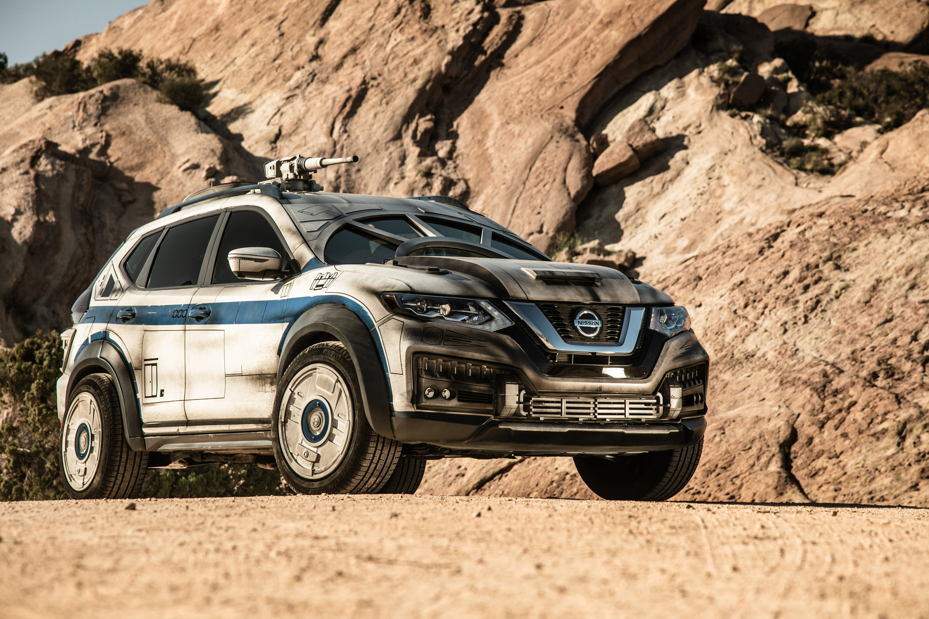 Nissan переделывает X-Trail в Millennium Falcon