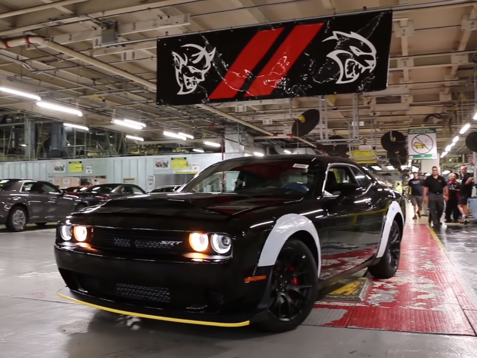 30 мая 2018 года последний Dodge Challenger SRT Demon сошел с конвейерной линии завода Brampton Assembly Plant в Онтарио, Канада. Это ознаменовало окончание производства 3300 экземпляров 840 л.с. легального на дорогах общего пользования спорткара. То