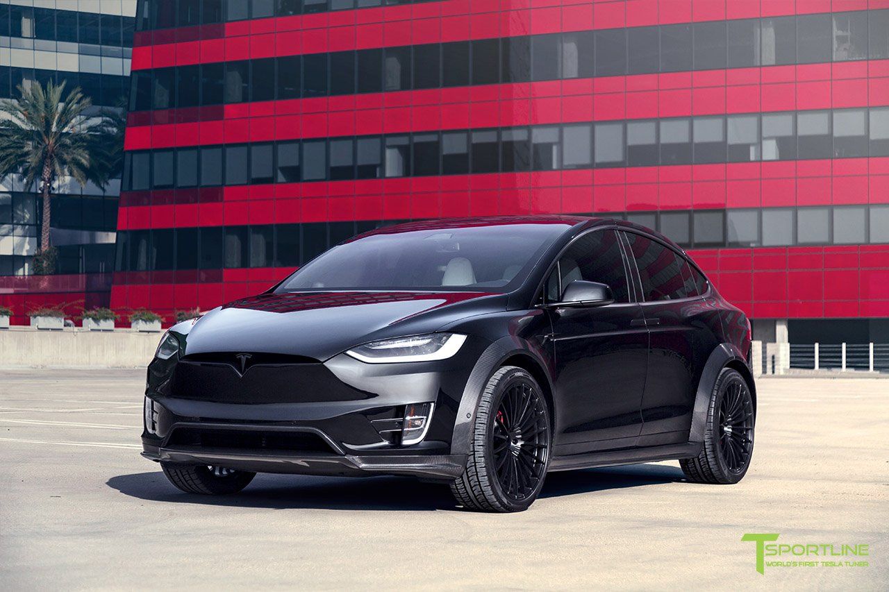 Tesla Model X P100D с пакетом A T Largo от T Sportline