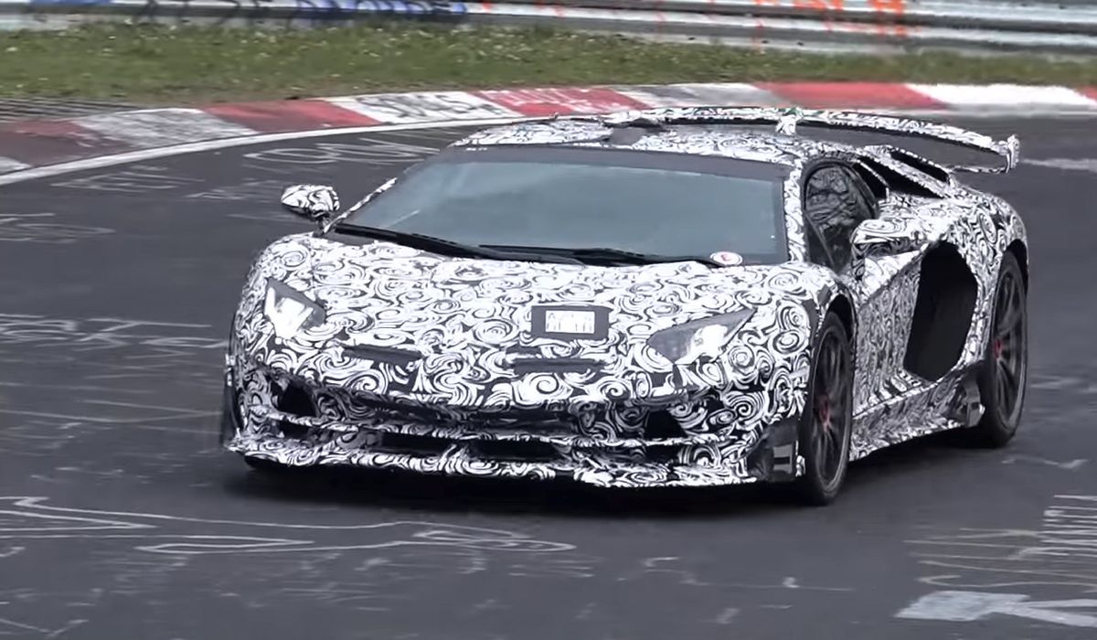 По слухам Lamborghini Aventador SV J побил рекорд Нюрбургринга на 2 секунды