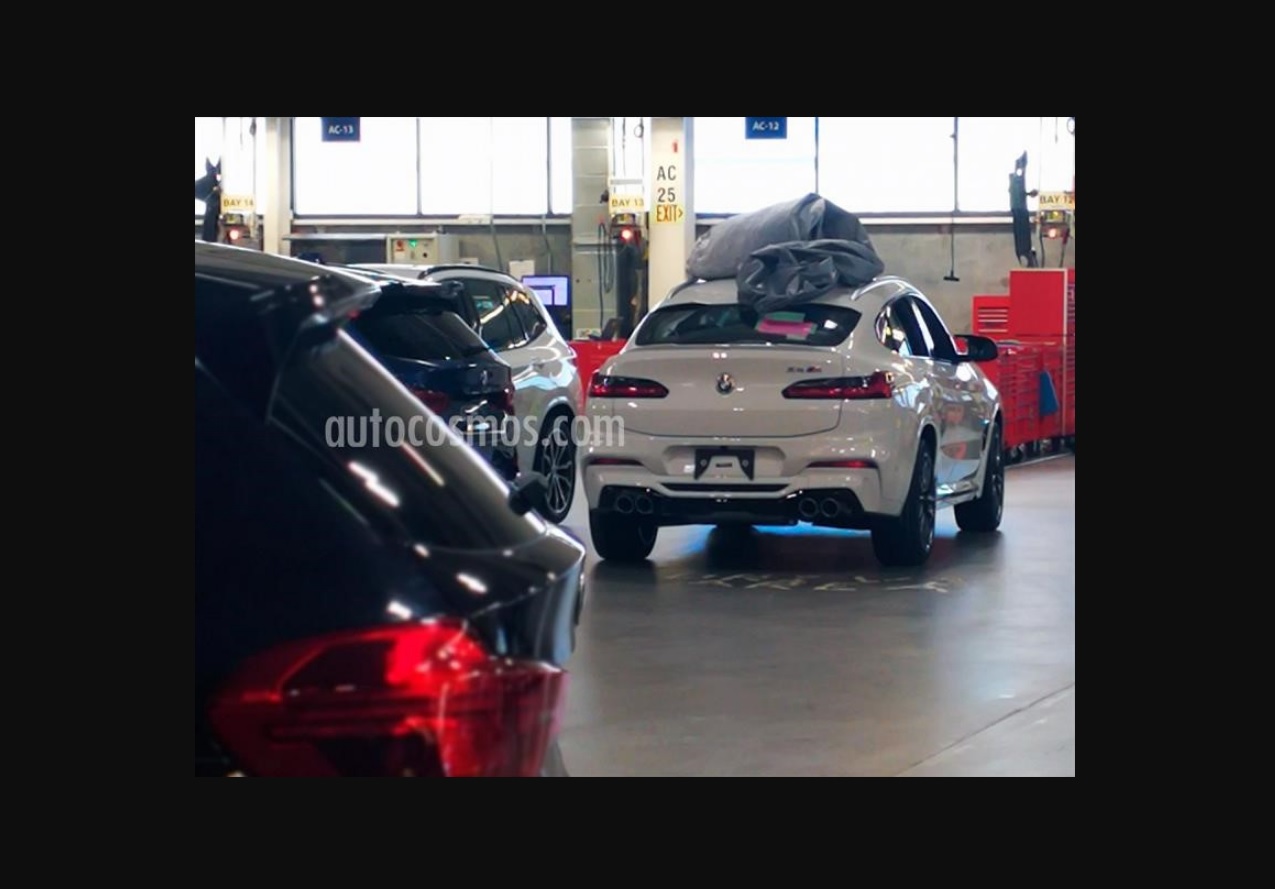 2020 BMW X4 M был заснят без камуфляжа в Спартанбурге