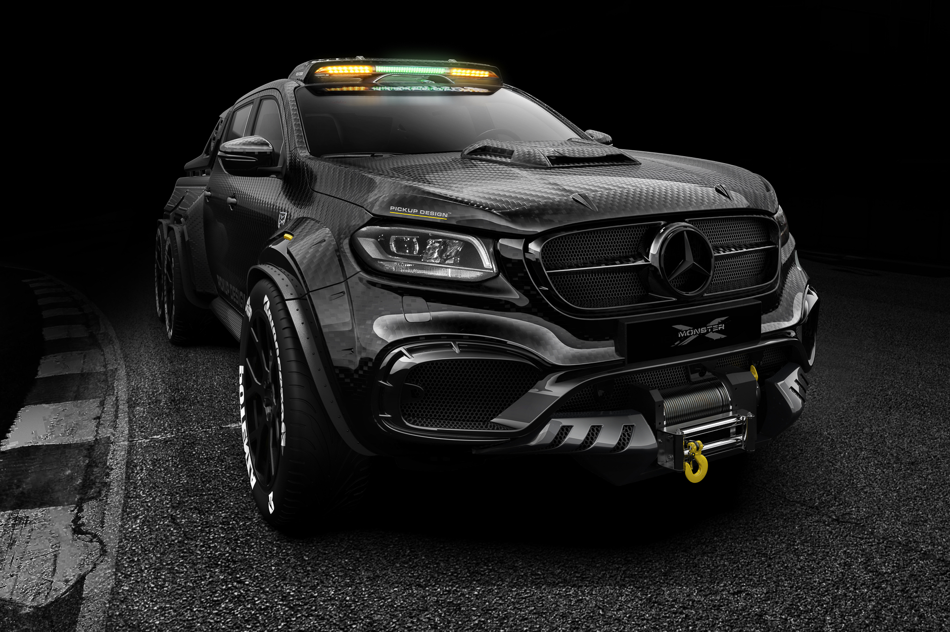 Carlex Design представил 6-колесный карбоновый Mercedes-Benz X-Class