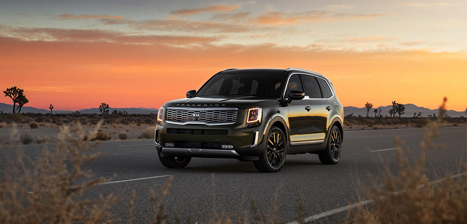 2020 Kia Telluride получает награду Top Safety Pick Plus