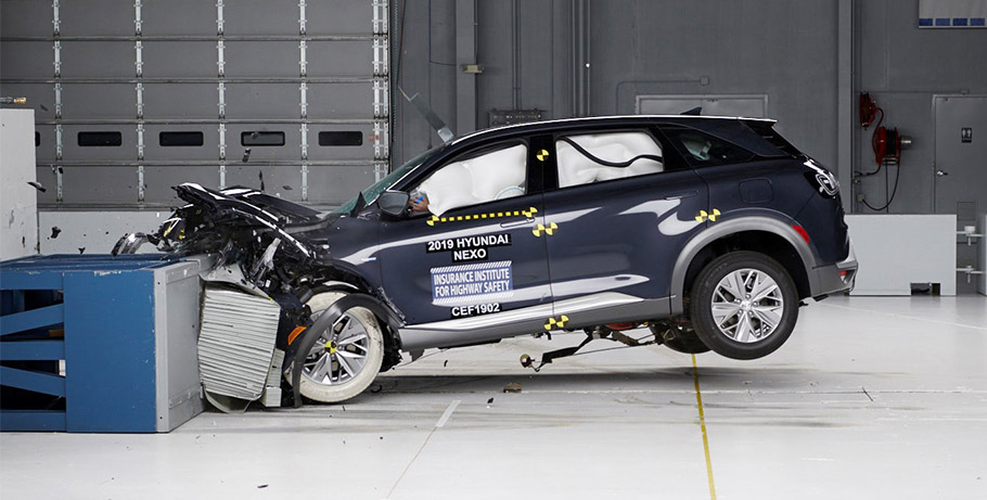 Hyundai NEXO получает престижную награду TOP SAFETY PICK PLUS от IIHS