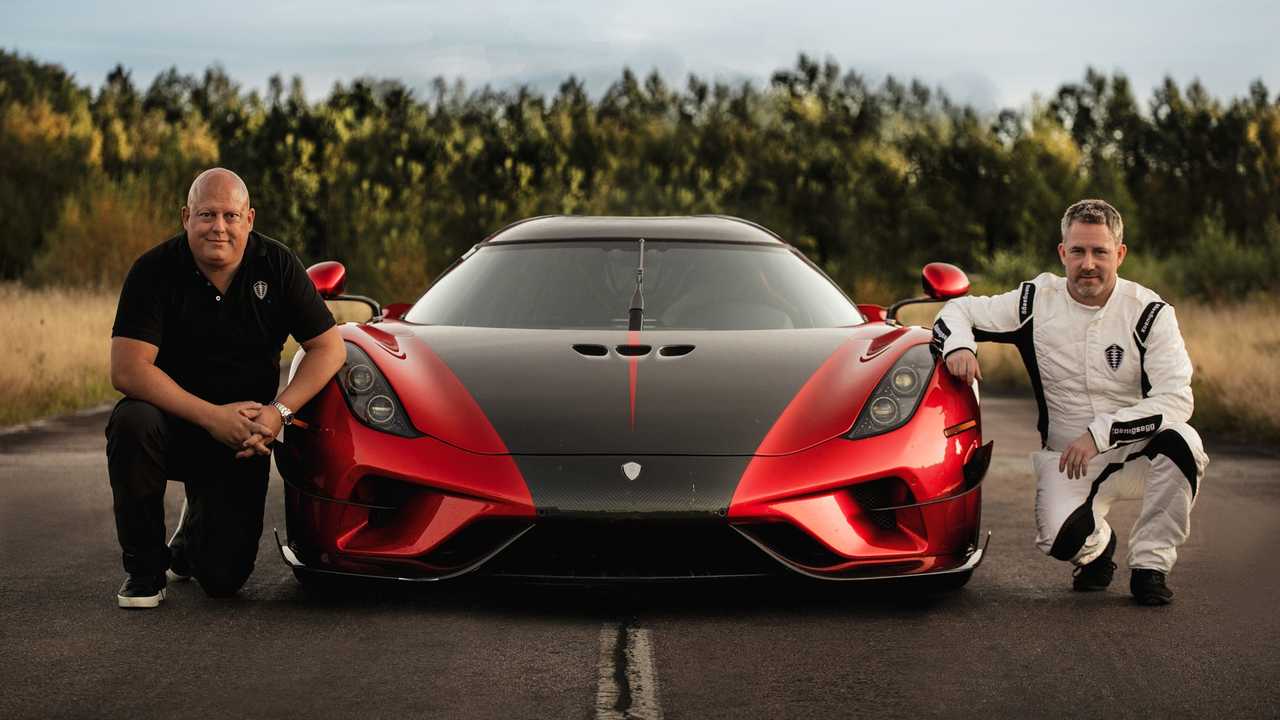 Regera побеждает рекорд Agera RS почти на две секунды.