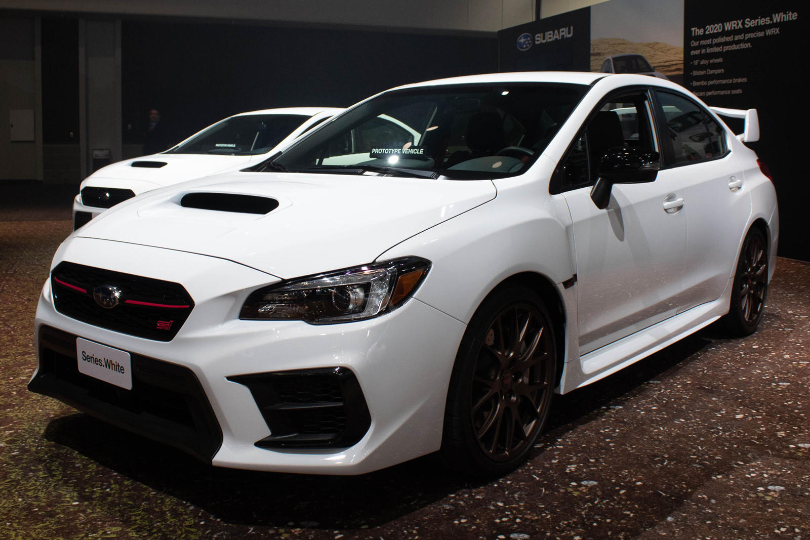 Subaru представил 2020 WRX и WRX STI Series.White