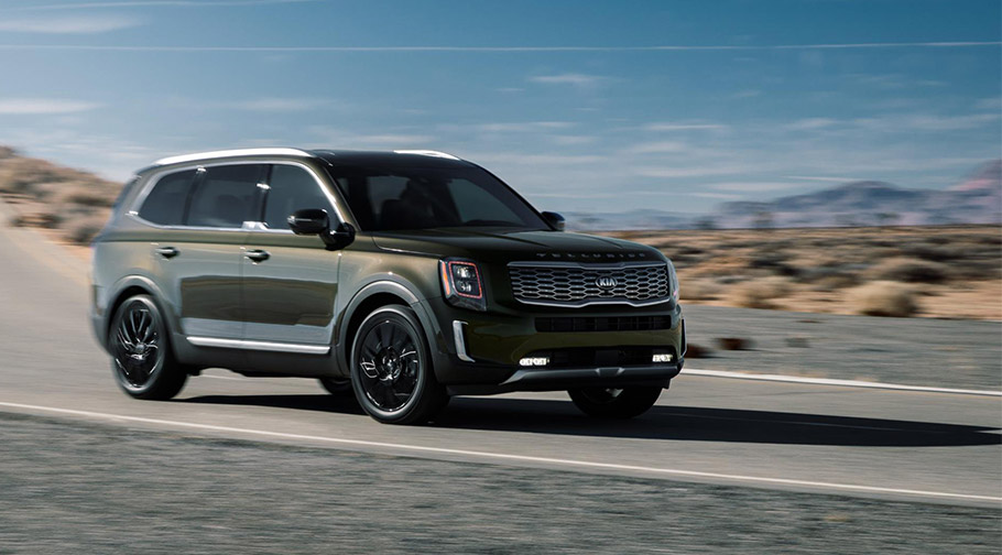 2020 Kia Telluride получает награду «Лучший внедорожник Техаса»!