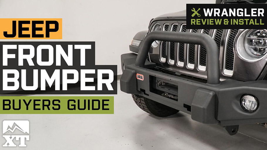 Передние бамперы для Jeep Wrangler – ВИДЕО