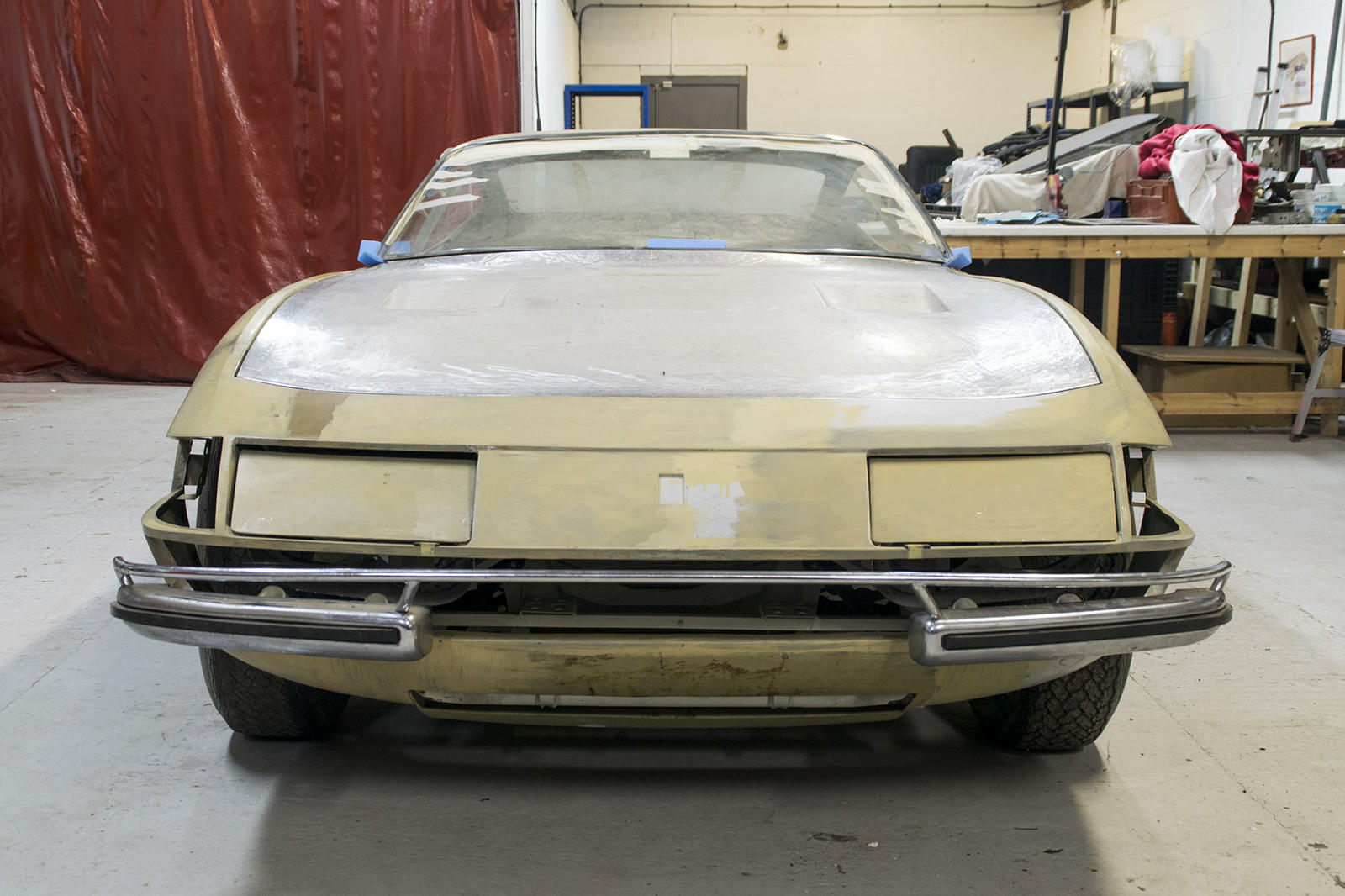 Восстановление этого классического Ferrari Daytona станет нашим проектом  мечты