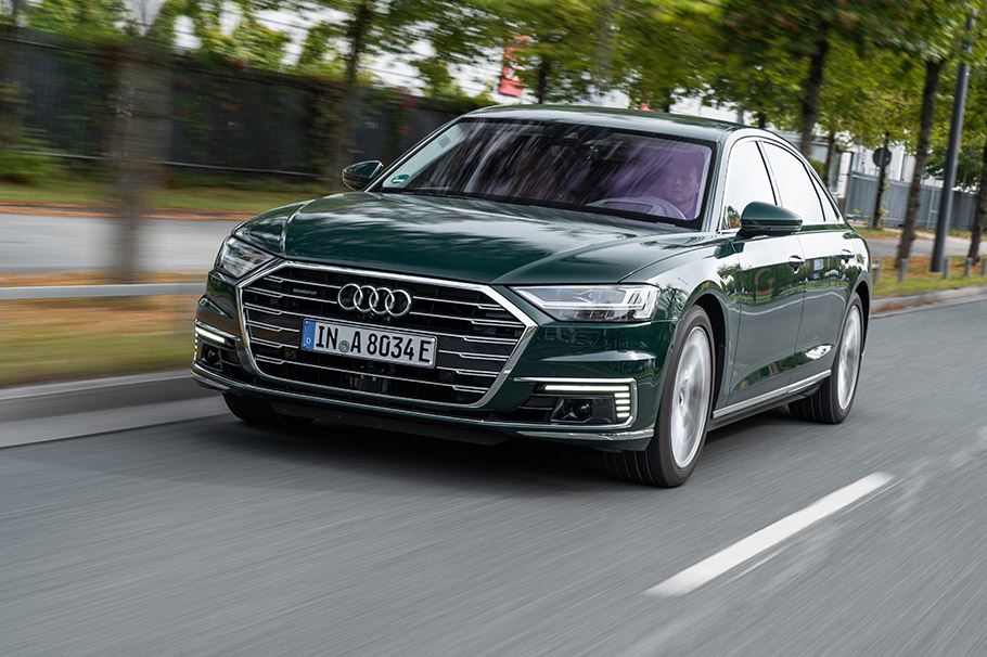 Audi раскрывает подробности о новой линейке 2020 A8 TFSIe
