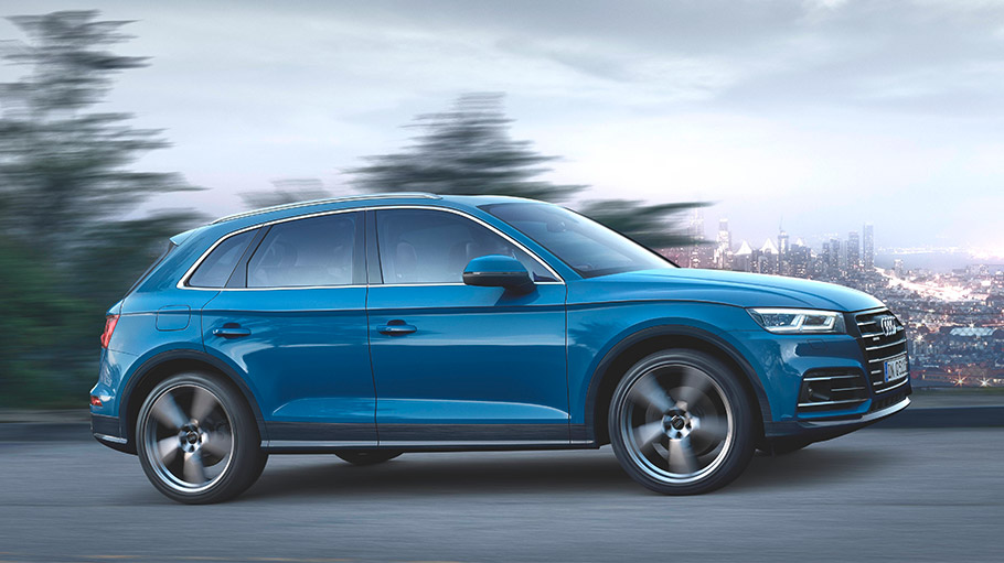 Audi представляет свою первую гибридную модель Q5