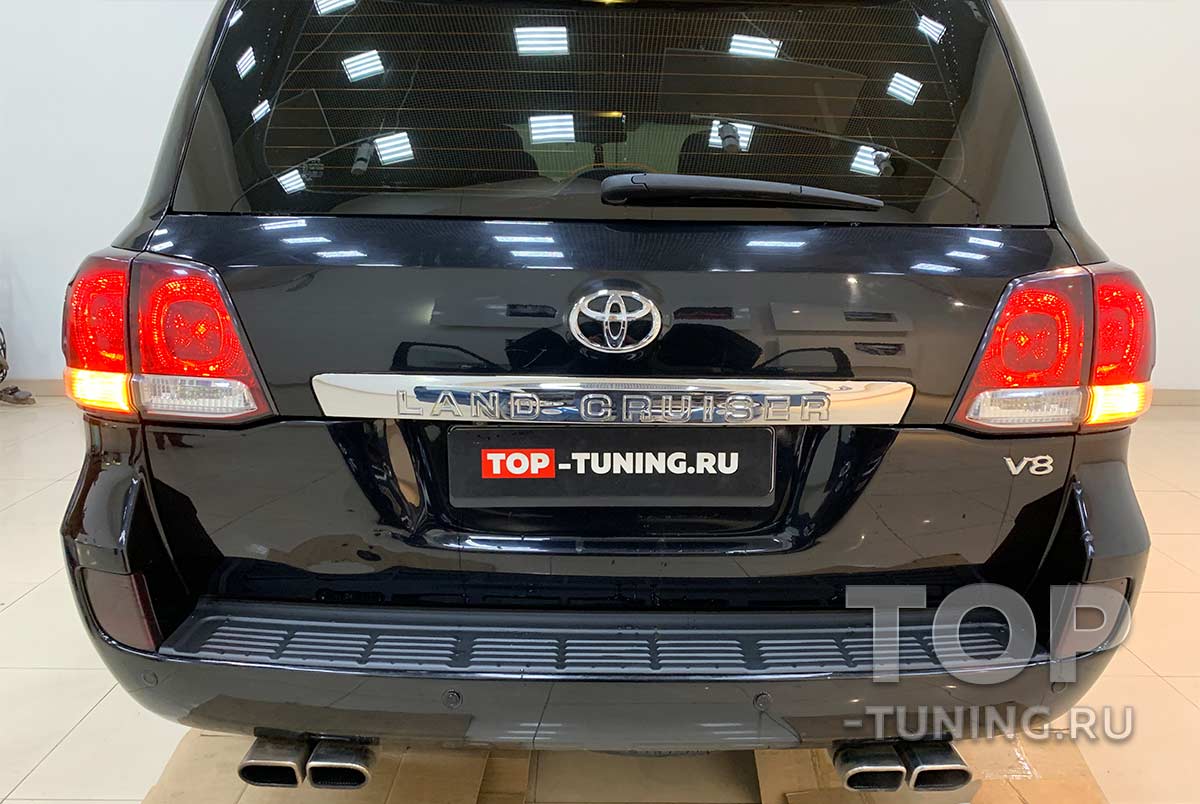 Toyota Land Cruiser 200 c 2007 по 2014 годы выпуска - замена штатных фонарей