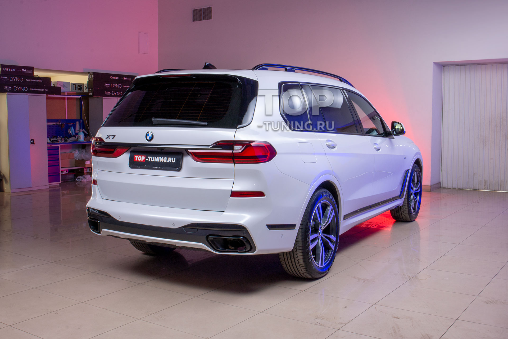 Защита кузова BMW X7 премиальной пленкой STEK Platinum