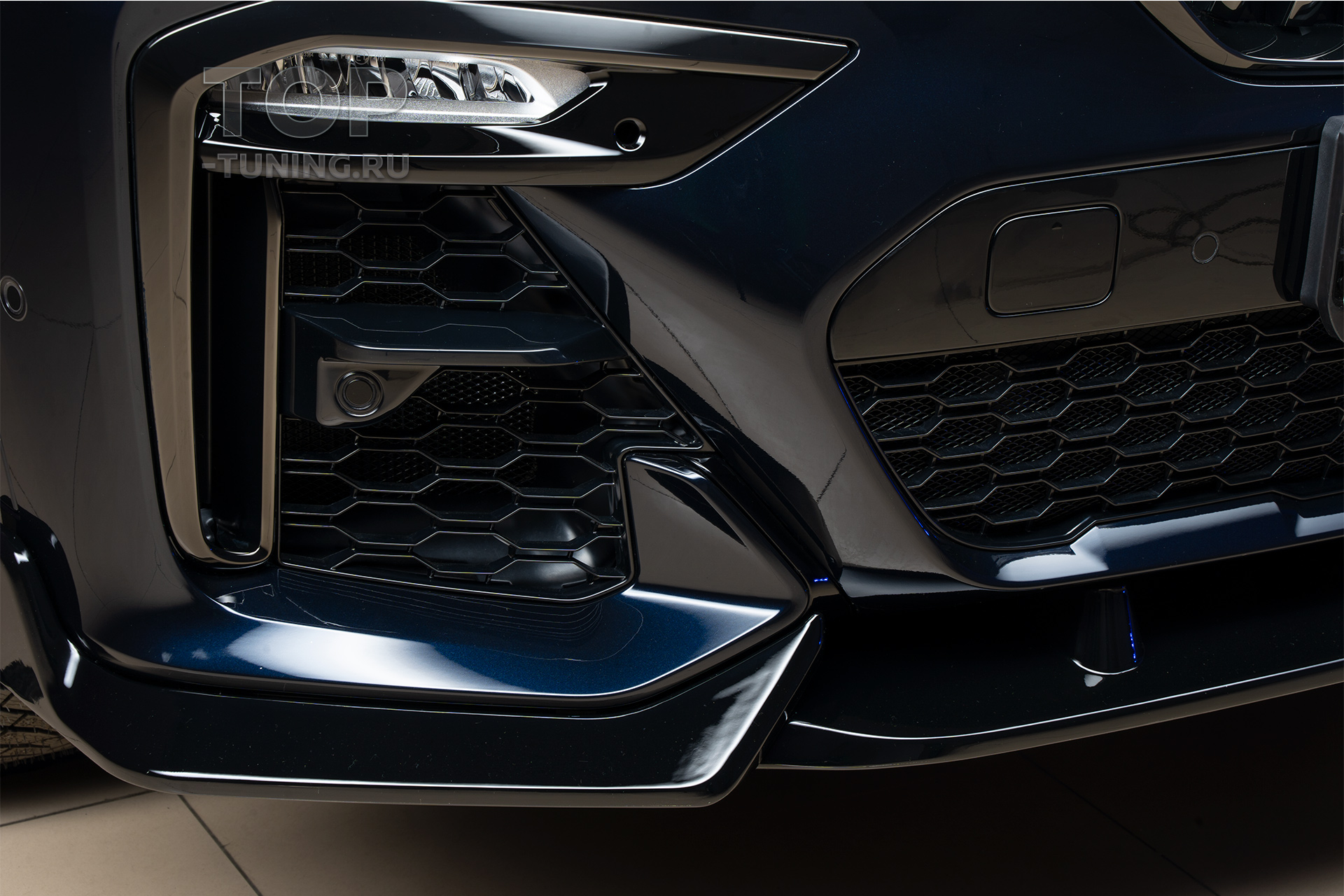 Тюнинг обвес GT PRO для BMW X7 G07 - юбка на передний бампер