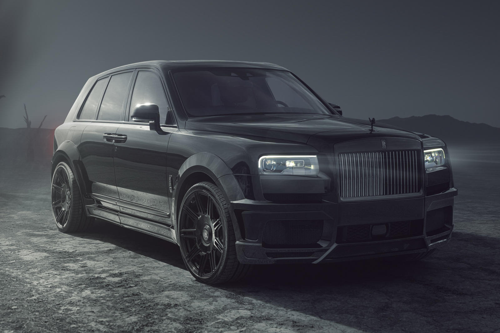 Rolls-Royce Cullinan Black Badge получил новый боди-кит